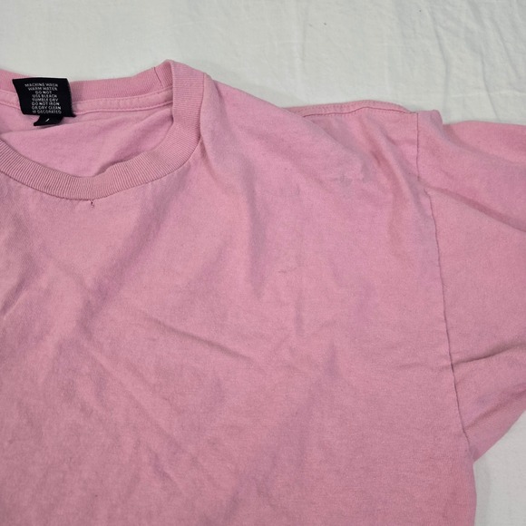 Rodman Brand Pink Graphic Basketball Tee L Retro The Worm Style  Streetwear Good - Picture 9 of 10